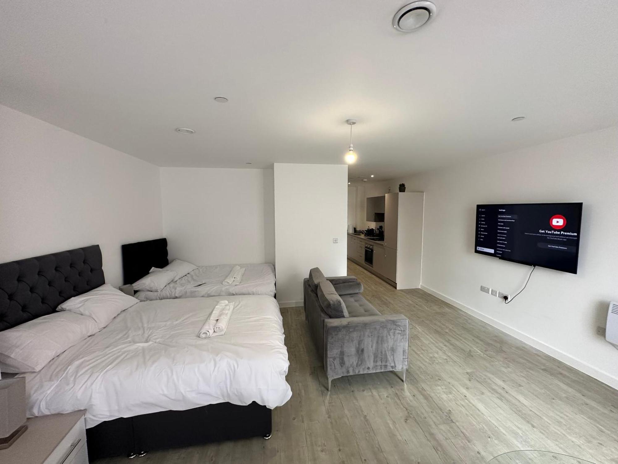Manchester Old Trafford Studio Apartment Екстериор снимка